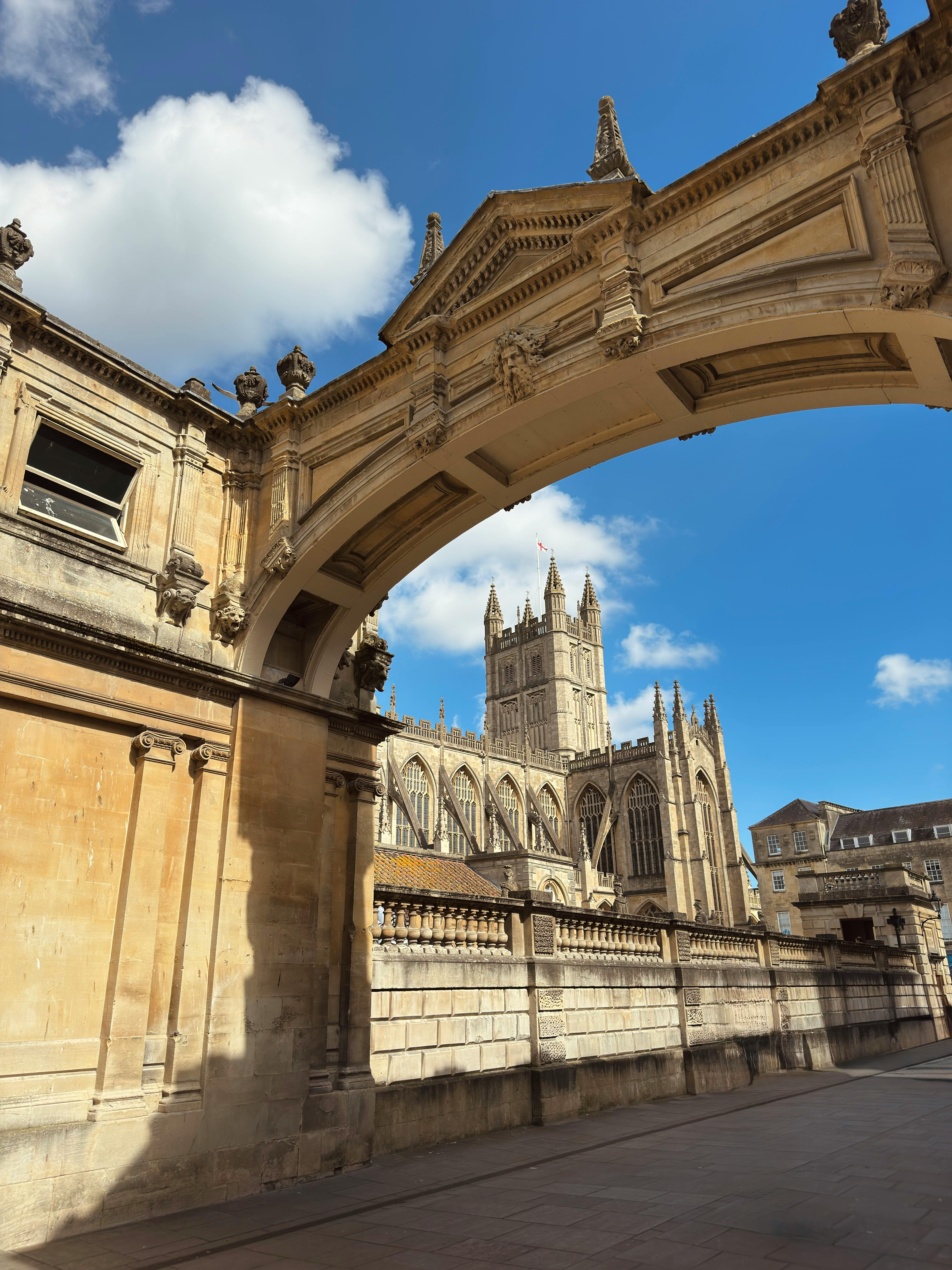 Historic architecture and landmarks in Bath, UK